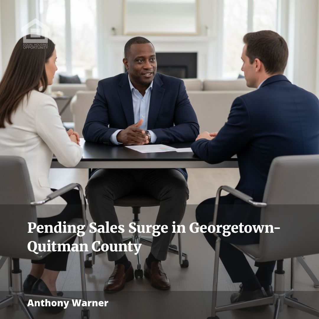 Pending Sales Surge in Georgetown-Quitman County